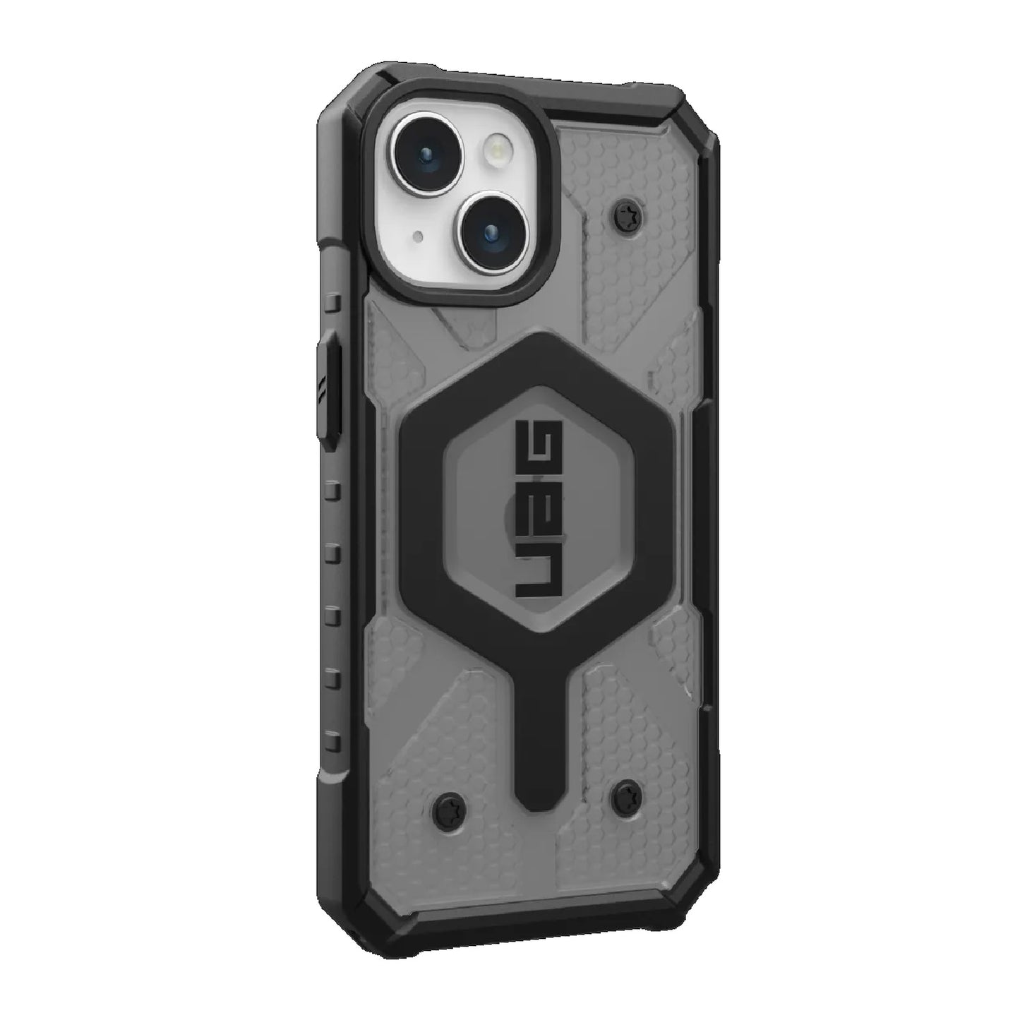 UAG Pathfinder MagSafe Apple iPhone 15 (6.1') Rugged Case - Ash (114358113131), 18ft. Drop Protection (5.4M), Tactical Grip, 10 Years Warranty