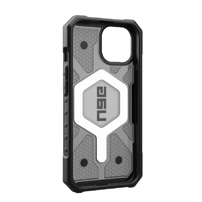 UAG Pathfinder MagSafe Apple iPhone 15 (6.1') Rugged Case - Ash (114358113131), 18ft. Drop Protection (5.4M), Tactical Grip, 10 Years Warranty