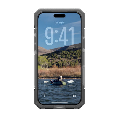 UAG Trooper MagSafe Apple iPhone 17 Pro Max (6.9') Rugged Case - Clear/Ash (114522114G31), 30 ft. Drop Protection (9.1M), 10 Years Warranty