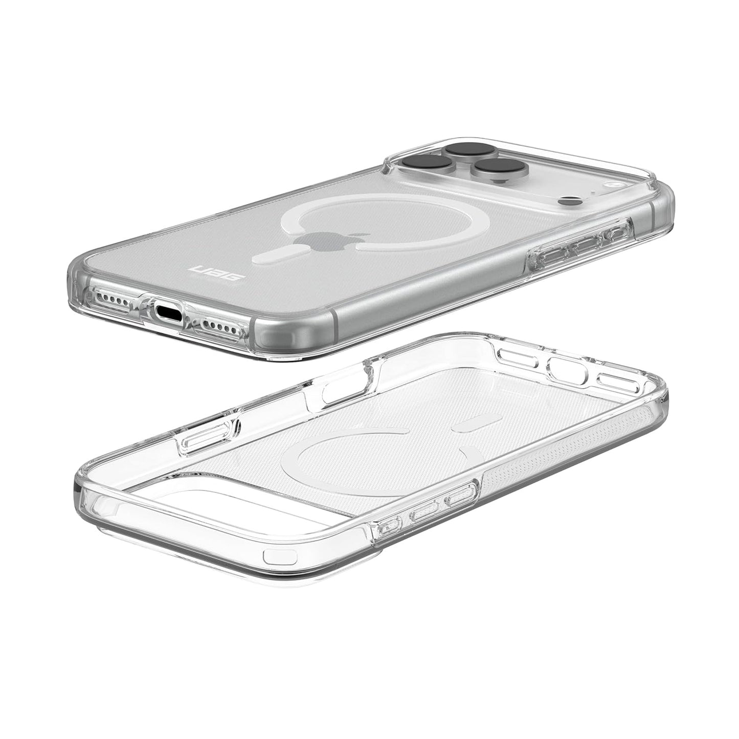 UAG Scout Clear MagSafe Apple iPhone 17 Pro (6.3') Rugged Case - Ice/White (114558114341), 10Ft. Drop Protection, Impact Resistant, 10 Year Warranty