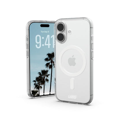 UAG Scout Clear MagSafe Apple iPhone 17 (6.3') Rugged Case - Ice/White (114559114341), 10Ft. Drop Protection, Impact Resistant, 10 Year Warranty