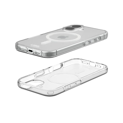 UAG Scout Clear MagSafe Apple iPhone 17 (6.3') Rugged Case - Ice/White (114559114341), 10Ft. Drop Protection, Impact Resistant, 10 Year Warranty