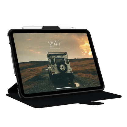 UAG Scout Apple iPad (11.0') 11th Gen (A16) / iPad 10th Gen (10.9') Folio Rugged Case (Black/Olive) - DROP+ Military Standard, 1 Year Warranty