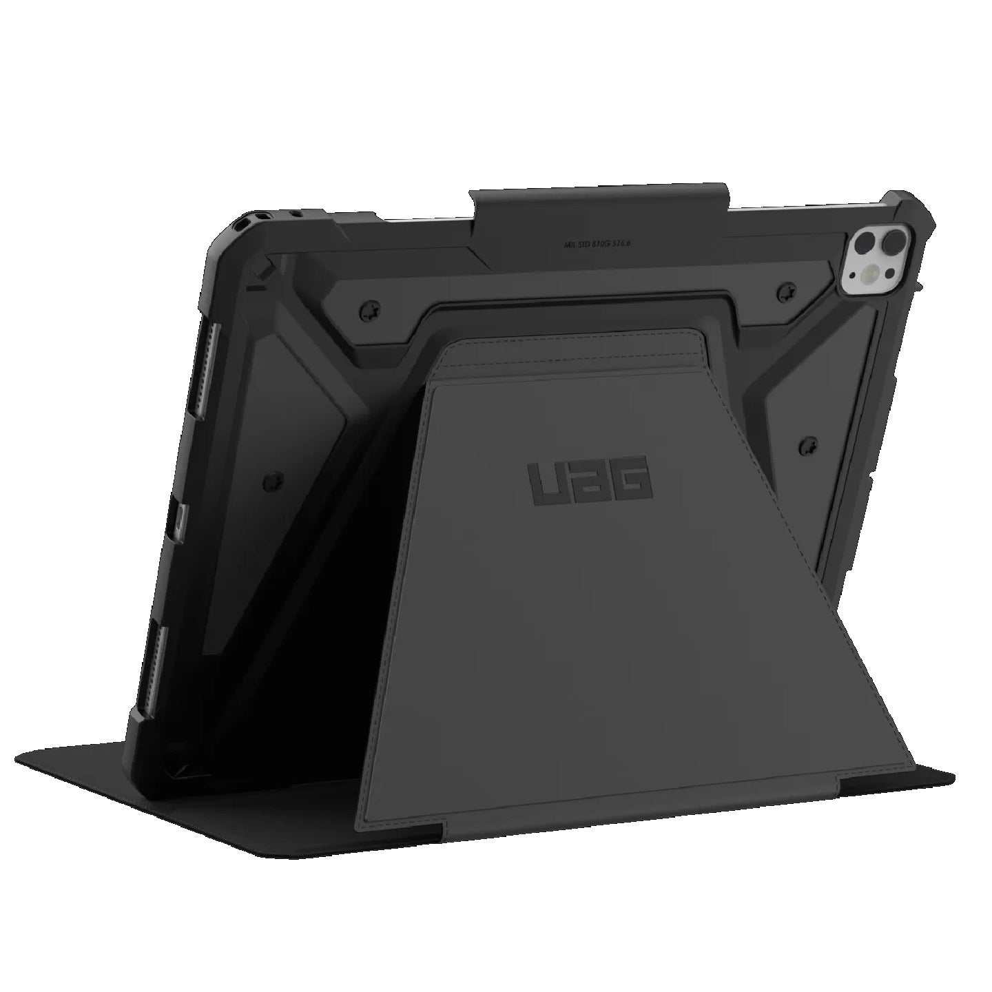 UAG Metropolis SE Apple iPad Pro (13') (M5/M4) (8th/7th Gen) Folio Rugged Case - Black (124476114040), DROP+ Military Standard, 10 Years Warranty