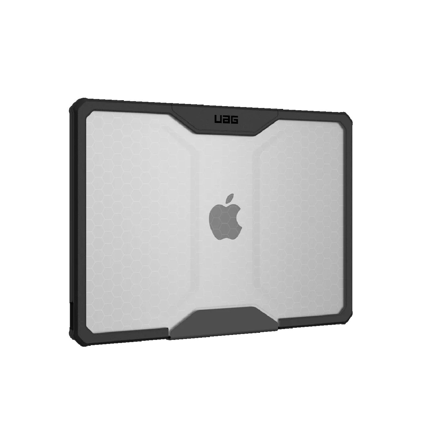 UAG Plyo Apple MacBook Air (15') (M2/M3) Rugged Case - Ice/Black (134414114340), DROP+ Military Standard, Armor Shell, 10 Years Warranty