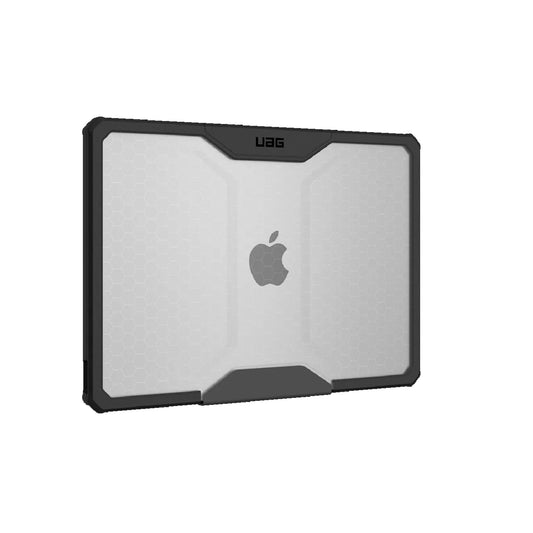 UAG Plyo Apple MacBook Air (15') (M2/M3) Rugged Case - Ice/Black (134414114340), DROP+ Military Standard, Armor Shell, 10 Years Warranty