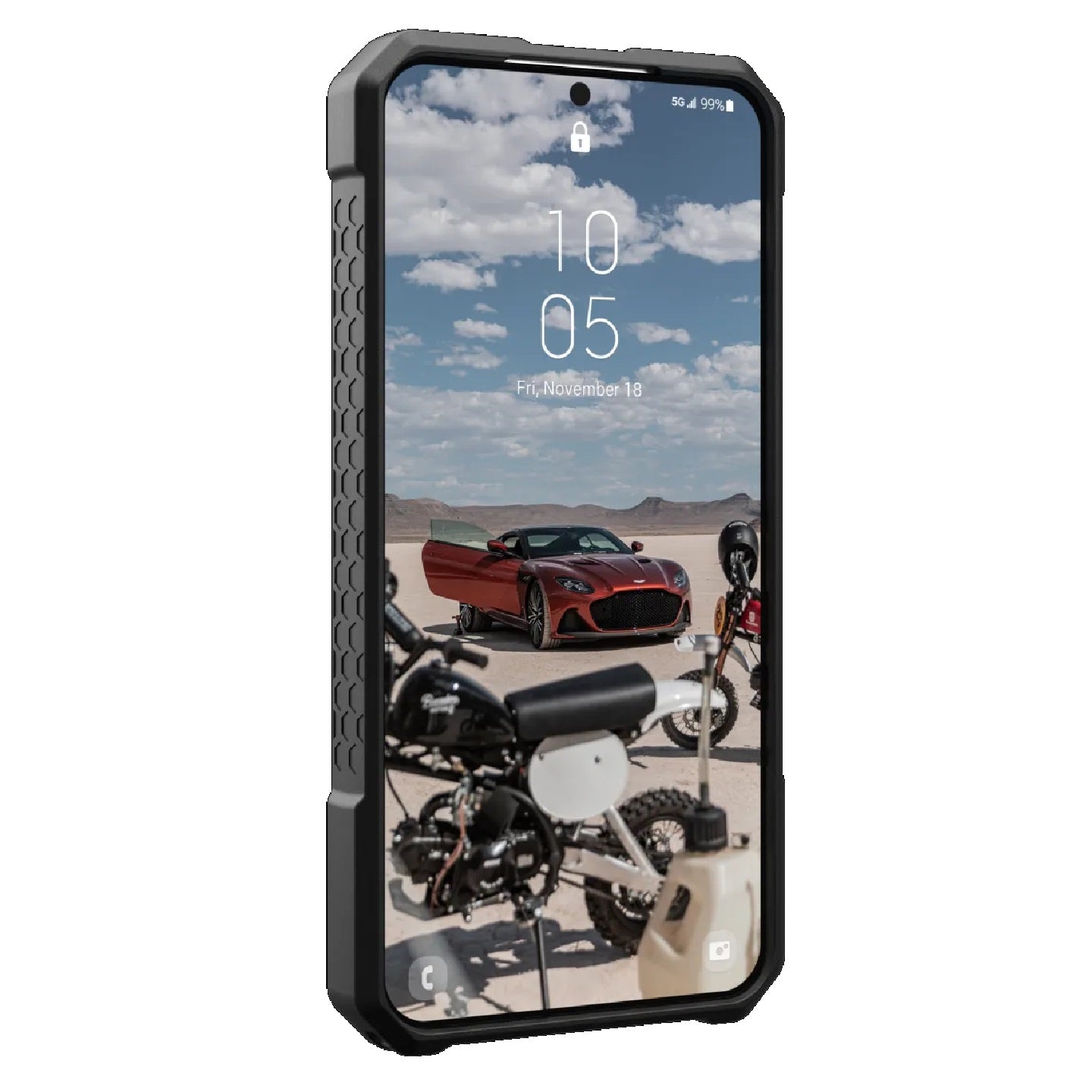 UAG Monarch Pro Magnetic Samsung Galaxy S24 5G (6.2') Case - Carbon Fiber (21441
