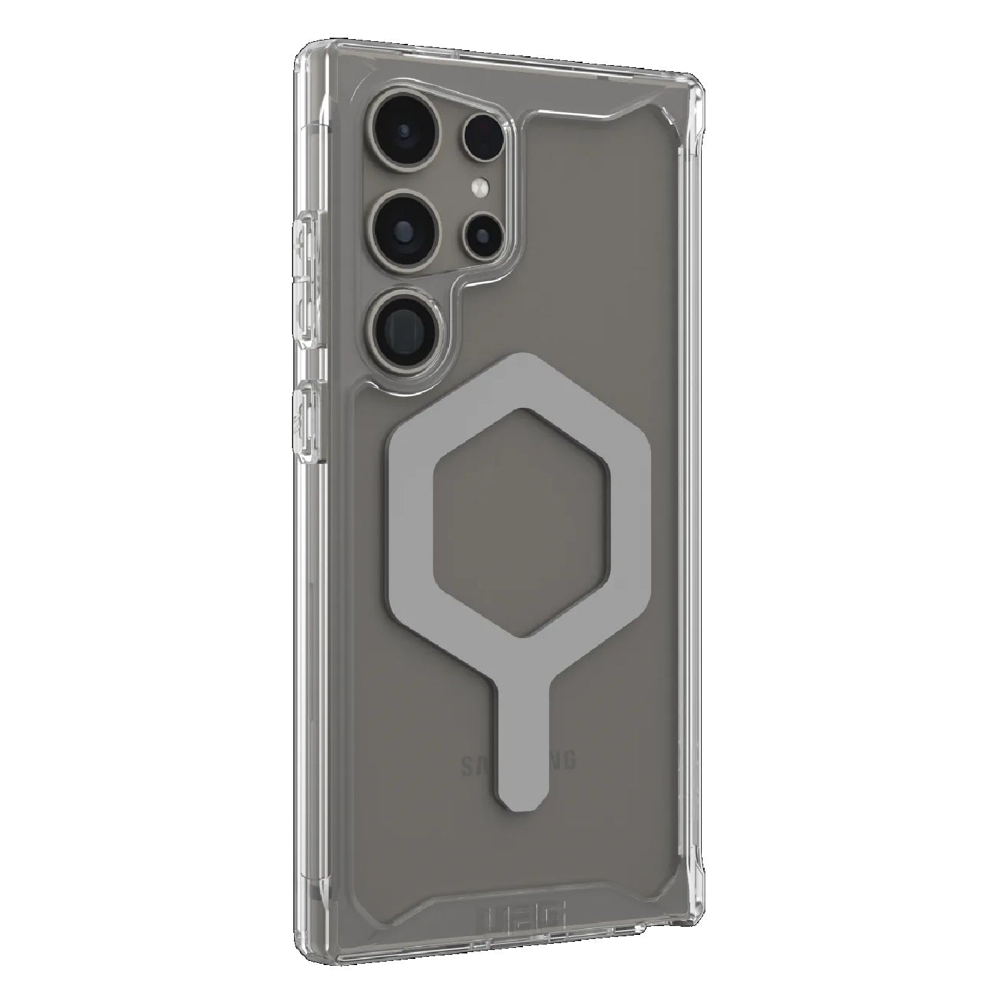 UAG Plyo Pro Magnetic Samsung Galaxy S24 Ultra 5G (6.8') Rugged Case - Ice/Silver (214431114333),16ft. Drop Protection (4.8M), 10 Years Warranty
