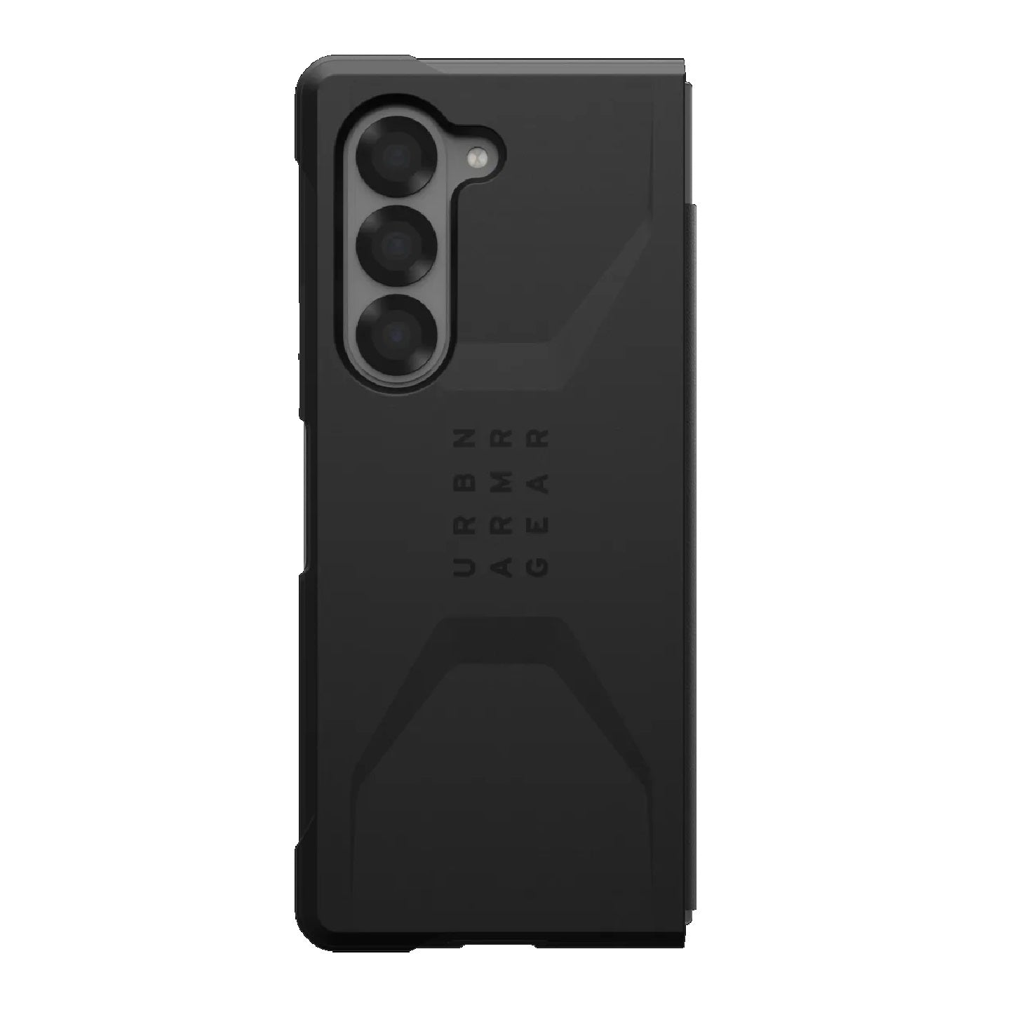 UAG Civilian Samsung Galaxy Z Fold6 5G (7.6') Rugged Case - Black (214451114040), DROP+ Military Standard, Raised Screen Surround, 10 Years Warranty
