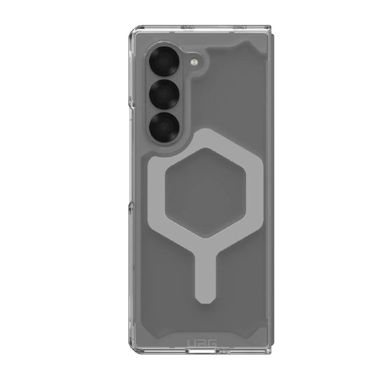 UAG Plyo Pro Samsung Galaxy Z Fold6 5G (7.6') Rugged Case - Ice/Silver (214453114333), DROP+ Military Standard, Air-soft Corners,10 Years Warranty