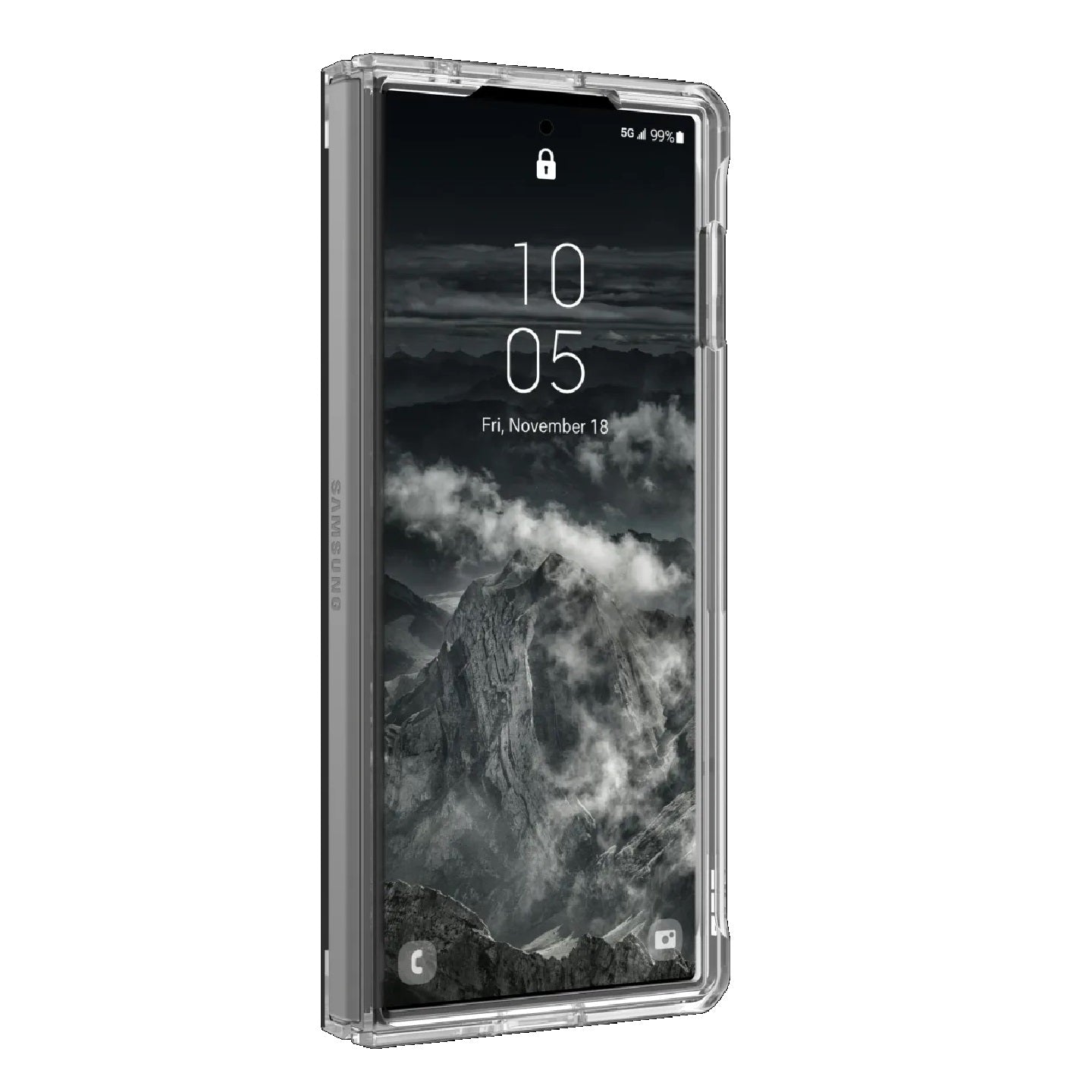 UAG Plyo Pro Samsung Galaxy Z Fold6 5G (7.6') Rugged Case - Ice/Silver (214453114333), DROP+ Military Standard, Air-soft Corners,10 Years Warranty
