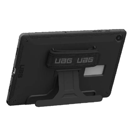 UAG Scout Samsung Galaxy Tab A9+ (11') with Kickstand & Handstrap Rugged Case - Black (224450114040), DROP+ Military Standard, 10 Years Warranty