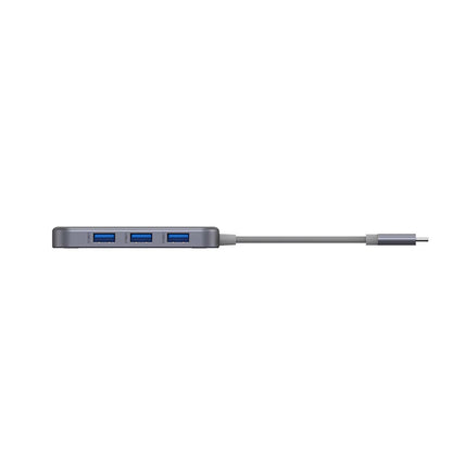 Pisen 11-in-1 Multi-Port USB-C Multiport Hub Adapter Docking Station 4xUSB-A(3.0 &2.0) 1xUSB-C 100W PD 1x4K HDMI 1xRJ-45 1xSD 1xTF 1xVGA 1x3.5mm Audio