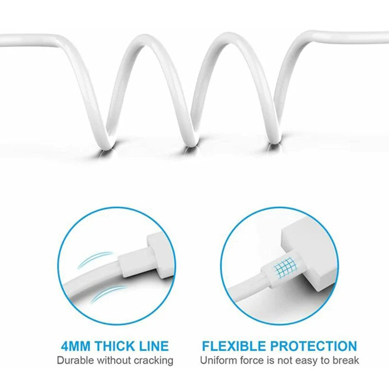 USP Lightning to USB-C Fast Charge Cable (1M) White - Support 2.4A, Premium Quality,480Mbps Transfer, Tested 10K+ Bend, Apple iPhone, iPad, MacBook
