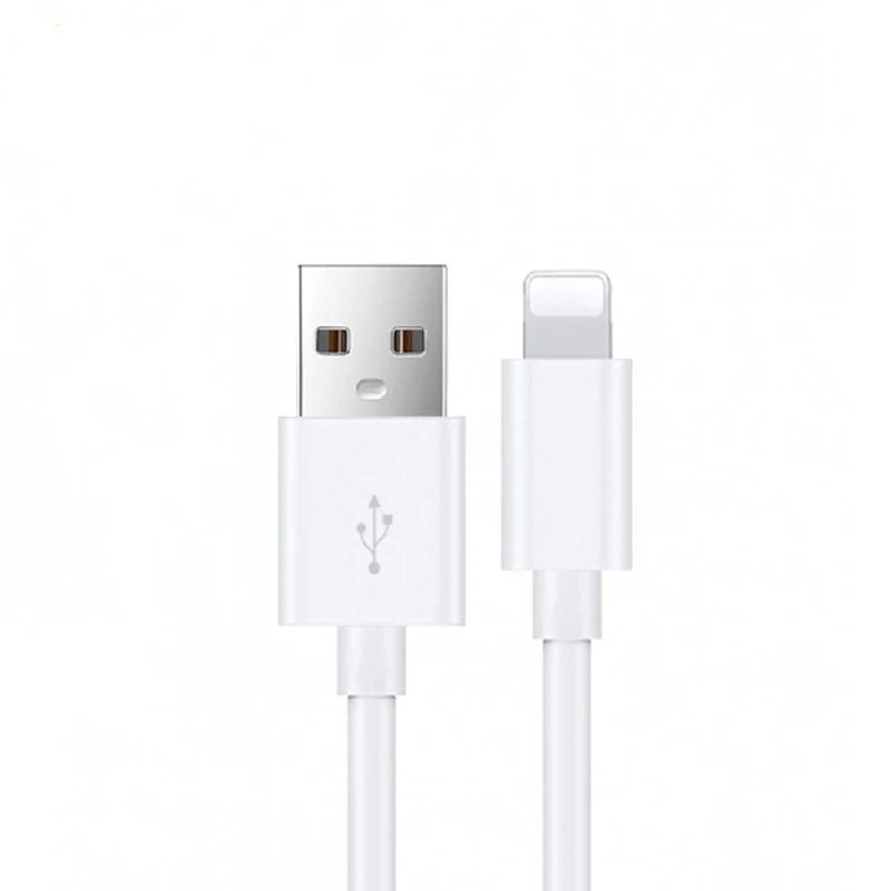 USP Lightning to USB-A Cable (2M) White - Quick Charge & Connect, 2.4A Rapid Cha