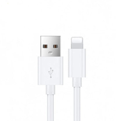 USP Lightning to USB-A Cable (2M) White - Quick Charge & Connect, 2.4A Rapid Cha