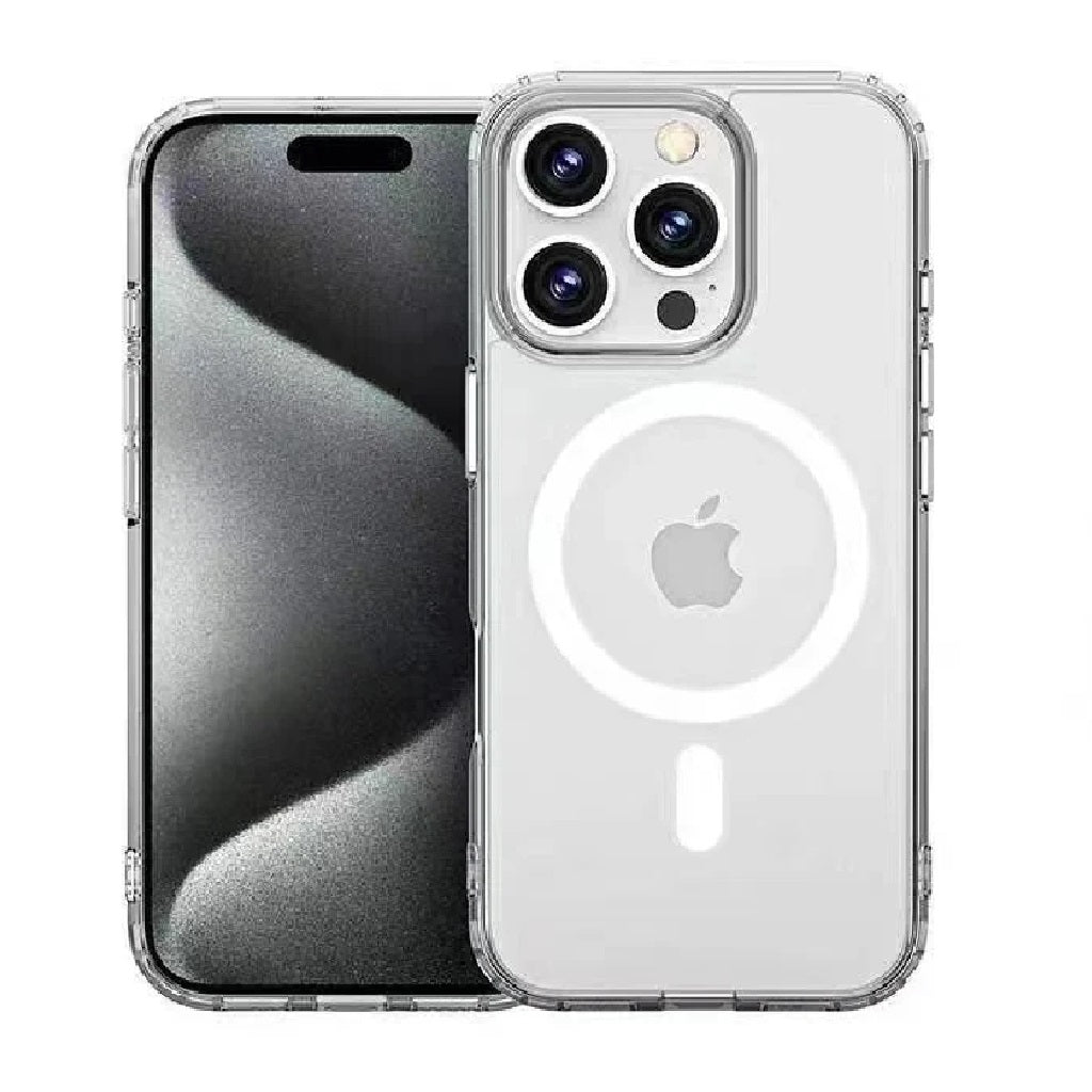 USP Apple iPhone 16 Pro (6.3') Clear Rock Shockproof Case with MagSafe - Ultra-Thin, Lightweight, Non-Slip, Multi-Layer, 3 Year Warranty