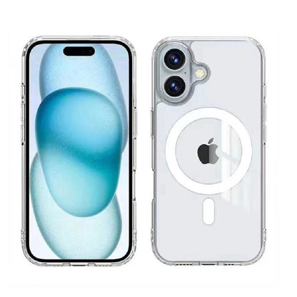 USP Apple iPhone 16 Plus (6.7') Clear Rock Shockproof Case with MagSafe - Ultra-Thin, Lightweight, Non-Slip, Multi-Layer, 3 Year Warranty