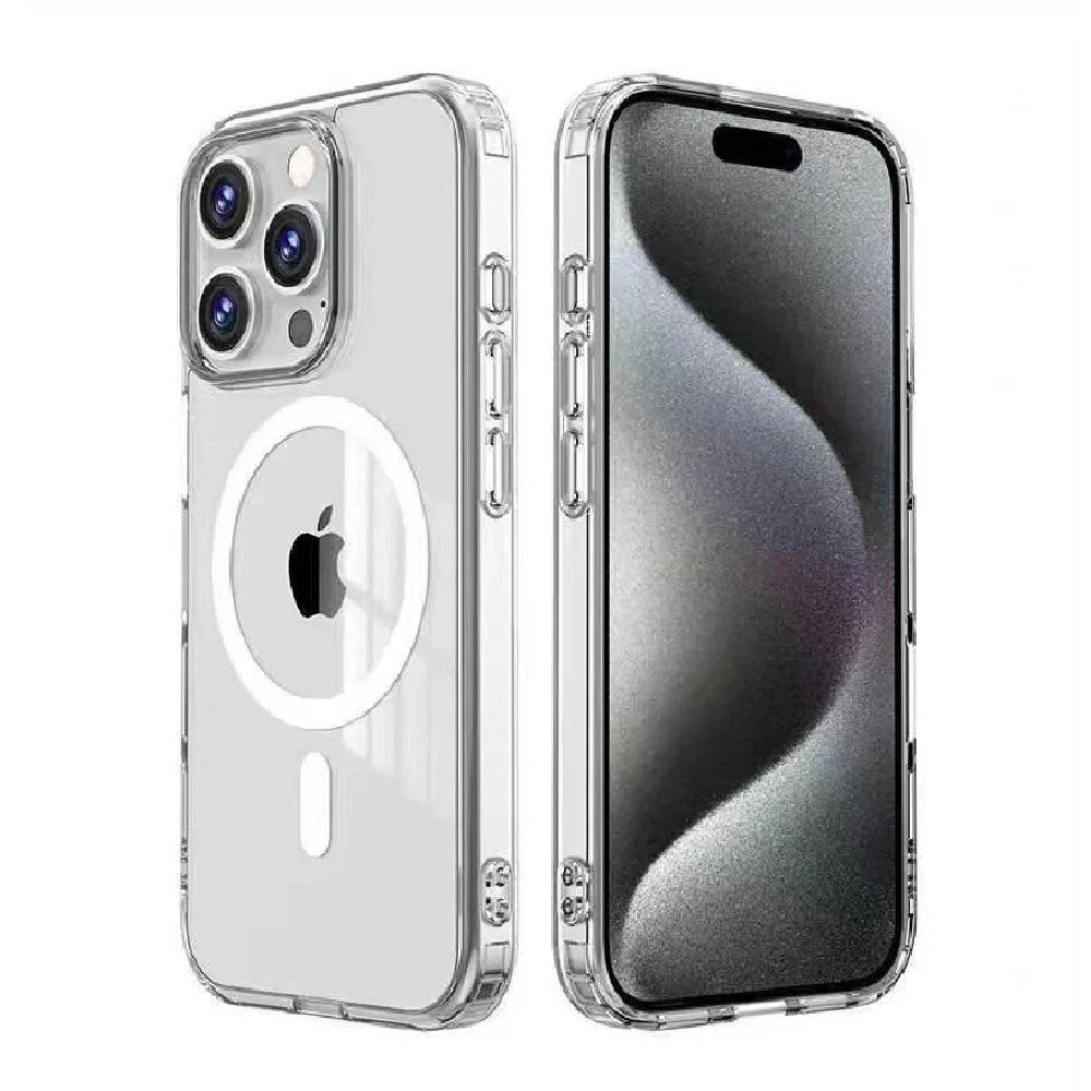 USP Apple iPhone 16 Pro Max (6.9') Clear Rock Shockproof Case with MagSafe - Ultra-Thin,Lightweight,Non-Slip,Multi-Layer, 3 Year Warranty