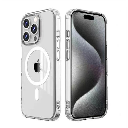 USP Apple iPhone 16 Pro Max (6.9') Clear Rock Shockproof Case with MagSafe - Ultra-Thin,Lightweight,Non-Slip,Multi-Layer, 3 Year Warranty