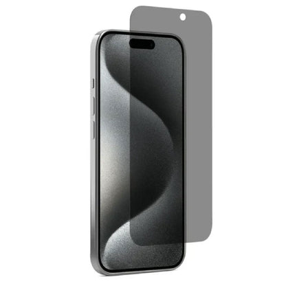 USP Apple iPhone 17 Pro / iPhone 17 / iPhone 16 Pro (6.3') Privacy Tempered Glass Screen Protector - 9H Surface Hardness, Best for Public Occasions
