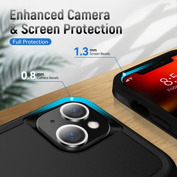 USP Apple iPhone 17 (6.3') Armor Light Case Black - Two Tough Layers, No-Slip, Sleek, Ultimate Protection, Strong & Durable, 3 Year Warranty