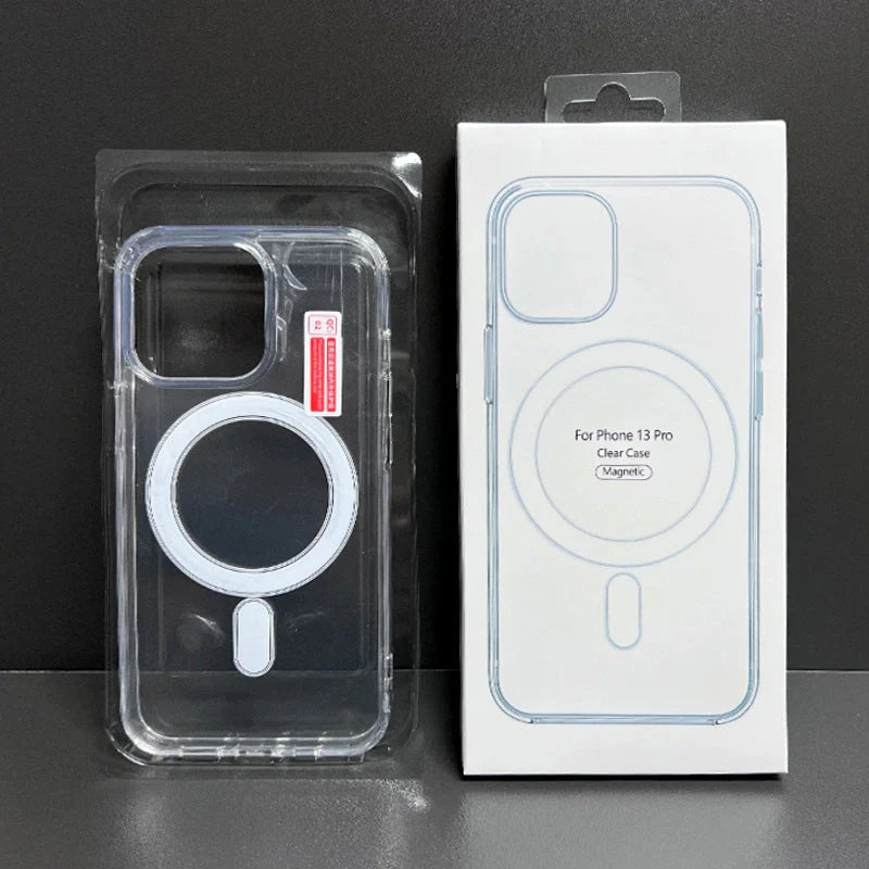USP Apple iPhone 17 Pro (6.3') Clear Case with MagSafe - Crystal Clear, Slim, Non-Slip, Scratch Resistant, Magnetic, Durable, 3 Year Warranty