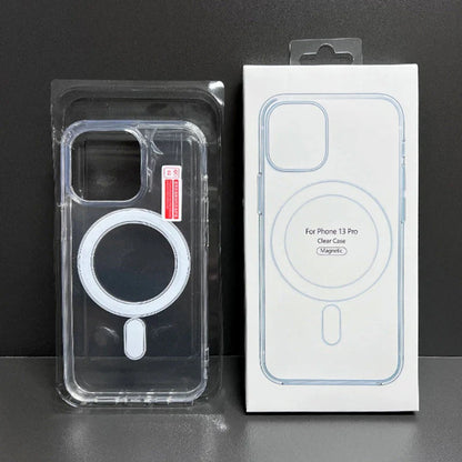 USP Apple iPhone 17 Pro (6.3') Clear Case with MagSafe - Crystal Clear, Slim, Non-Slip, Scratch Resistant, Magnetic, Durable, 3 Year Warranty
