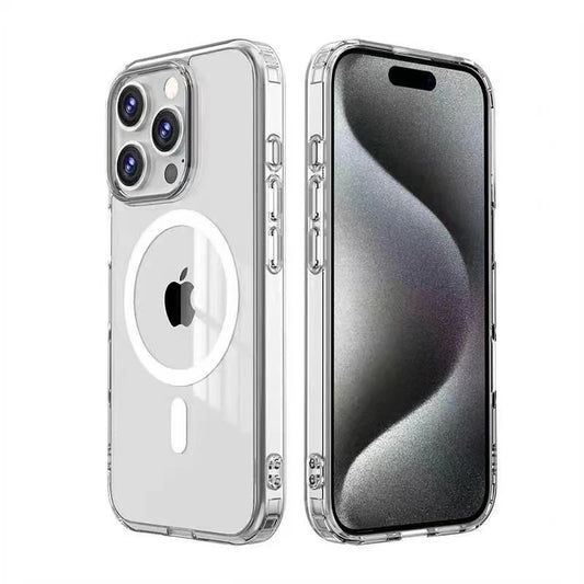 USP Apple iPhone 17 Pro (6.3') Clear Rock Shockproof Case with MagSafe - Ultra-Thin, Lightweight, Non-Slip, Strong, Durable Materials, 3 Year Warranty