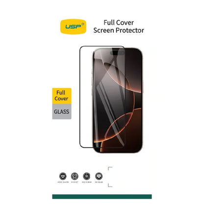 USP Apple iPhone Air (6.5') Full Cover Screen Protector - Crystal Clear, Durable, Smooth Touch, Easy to Install, Bubble-Free