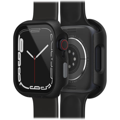 Otterbox Apple Watch Series 9/8/7 45MM Eclipse Case with Screen Protector - Pavement (Black / Grey) (77-90529), Guards Display, 2 Years Warranty