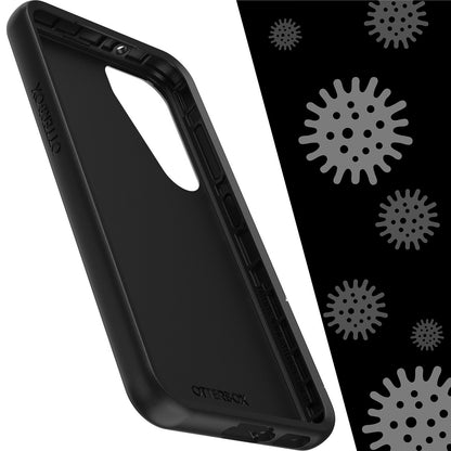 OtterBox Symmetry Samsung Galaxy S23 5G (6.1') Case Black - (77-91135), Antimicrobial, DROP+ 3X Military Standard, Raised Edges, 7 Years Warranty