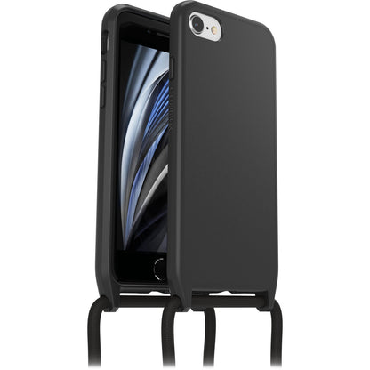 OtterBox React Necklace Apple iPhone SE (3rd & 2nd Gen) and iPhone 8/7 Case Black - (77-92273), DROP+ Military Standard, 7 Years Warranty