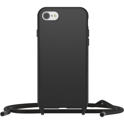OtterBox React Necklace Apple iPhone SE (3rd & 2nd Gen) and iPhone 8/7 Case Black - (77-92273), DROP+ Military Standard, 7 Years Warranty