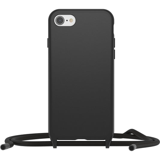 OtterBox React Necklace Apple iPhone SE (3rd & 2nd Gen) and iPhone 8/7 Case Black - (77-92273), DROP+ Military Standard, 7 Years Warranty