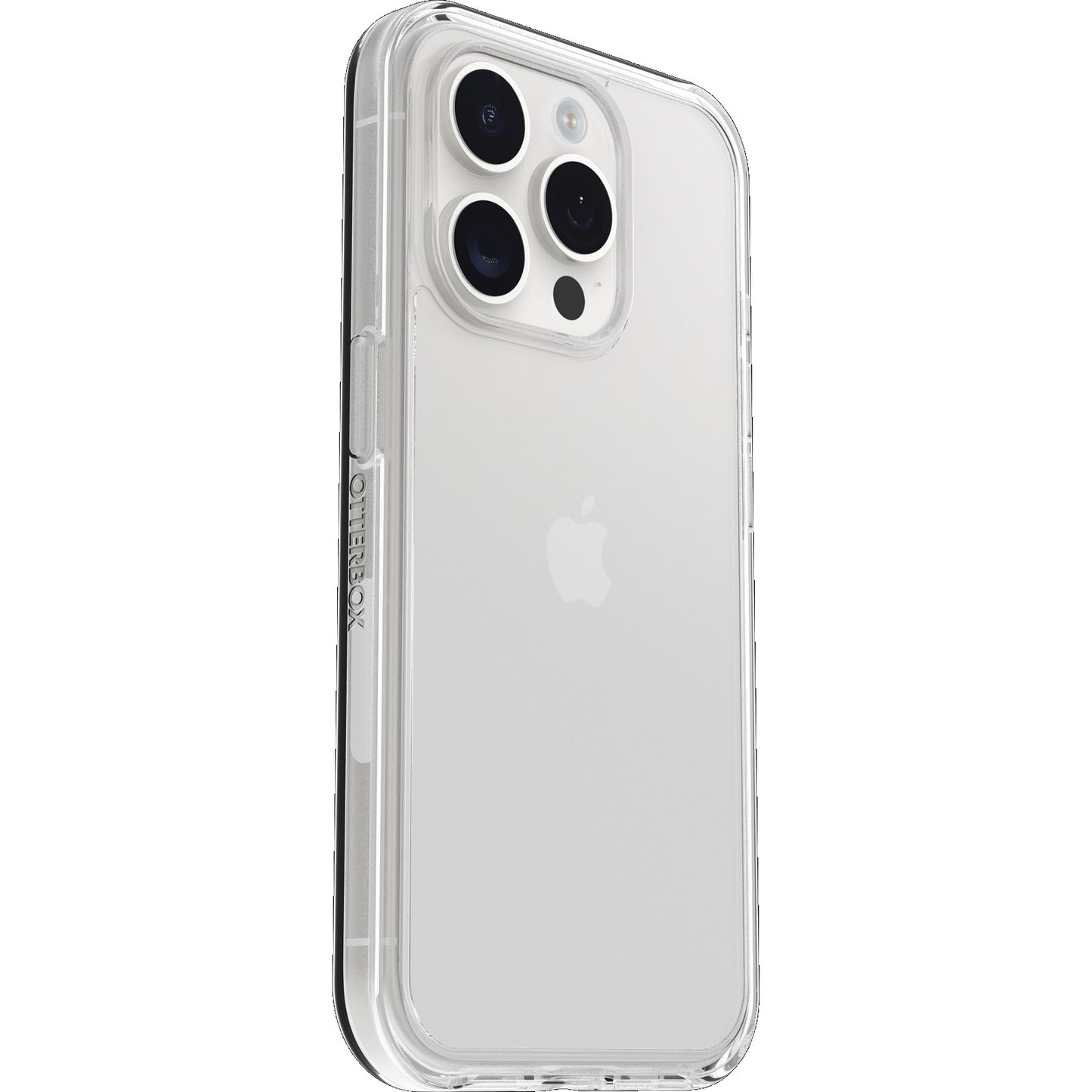 OtterBox Symmetry Apple iPhone 15 Pro (6.1') Case Clear - (77-92641), Antimicrobial, DROP+ 3X Military Standard, Ultra-Sleek,7 Years Warranty