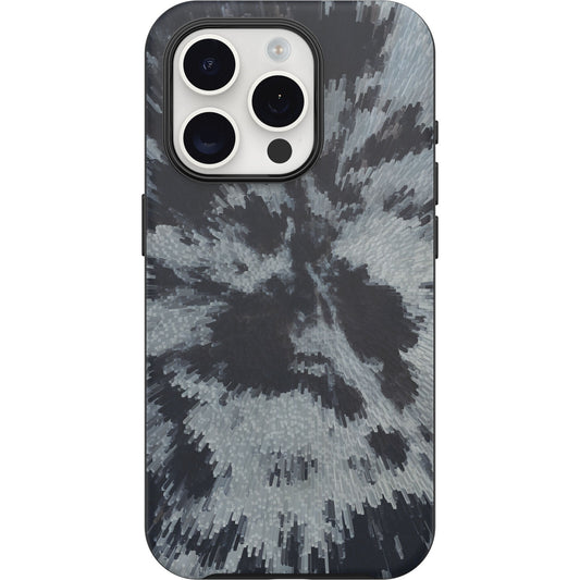 OtterBox Symmetry+ MagSafe Apple iPhone 15 Pro (6.1') Case Burnout Sky (Black) - (77-93361),Antimicrobial, DROP+ 3X Military Standard,7 Years Warranty