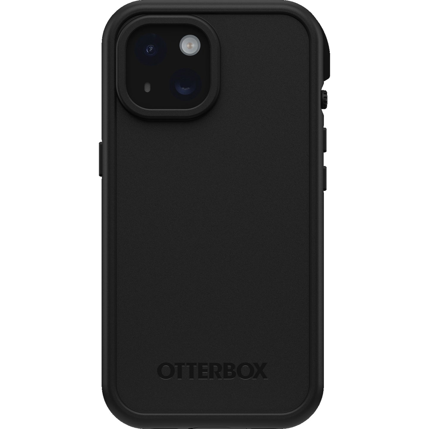 OtterBox Fre MagSafe Apple iPhone 15 (6.1') Case Black -(77-93438),DROP+ 5X Military Standard,2M WaterProof,Built-In Screen Protector,7 Years Warranty