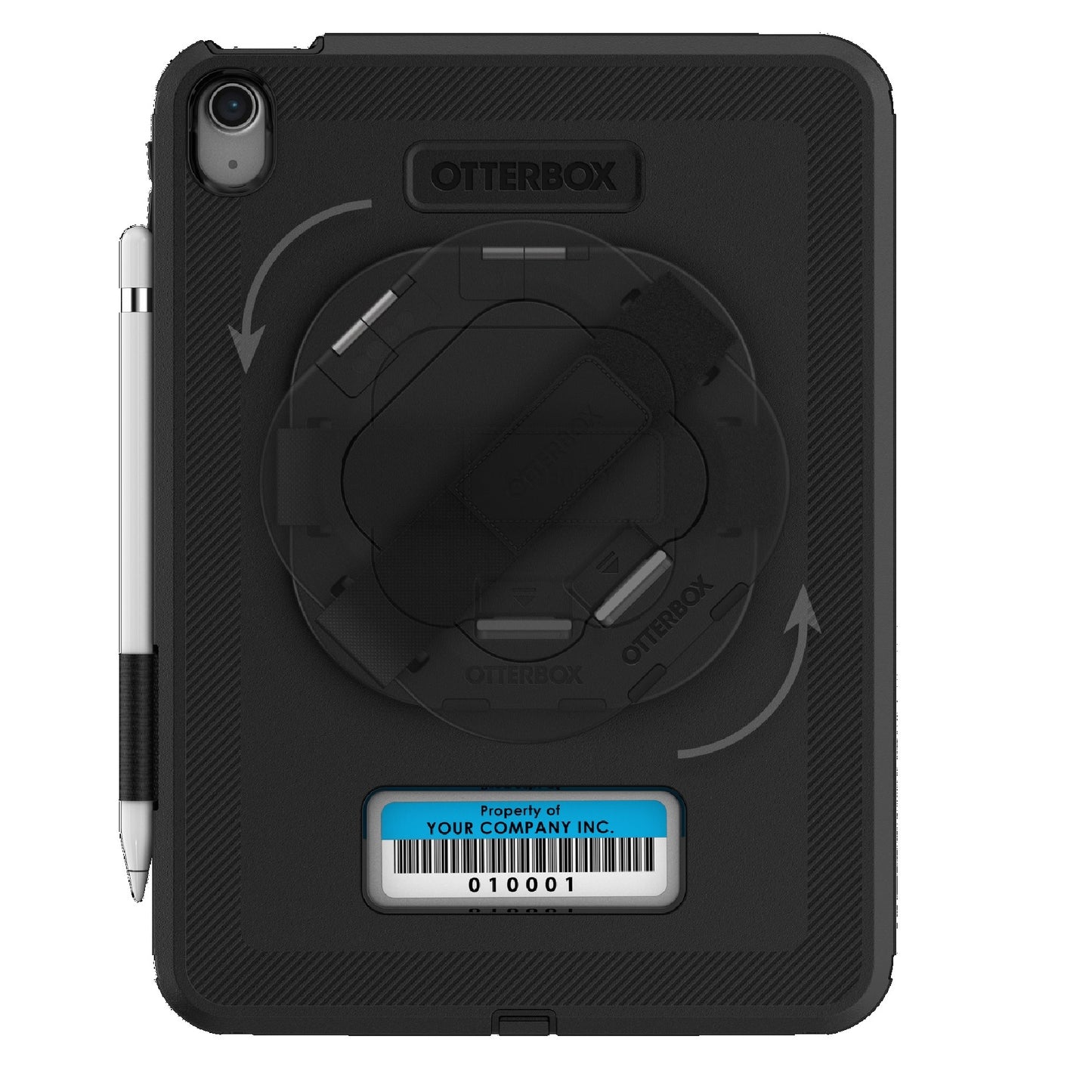 OtterBox Defender Apple iPad (11.0') 11th Gen (A16) / iPad 10th Gen(10.9') Case with Handstrap Black- No Retail Packaging (77-95020), 7 Years Warranty