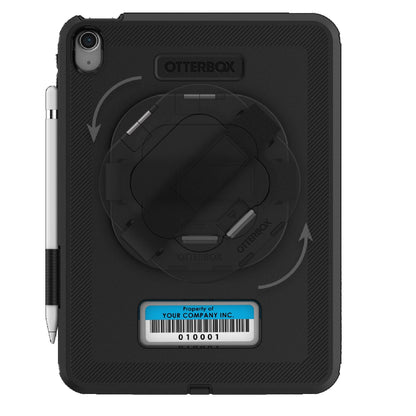 OtterBox Defender Apple iPad (11.0') 11th Gen (A16) / iPad 10th Gen(10.9') Case with Handstrap Black- No Retail Packaging (77-95020), 7 Years Warranty
