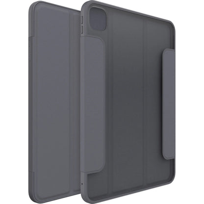 OtterBox Symmetry Folio Apple iPad Pro (11') (M5/M4) (6th/5th Gen) Case Thunderstorm (Clear/Dark Grey) - (77-95257), Pencil Storage, 7 Years Warranty