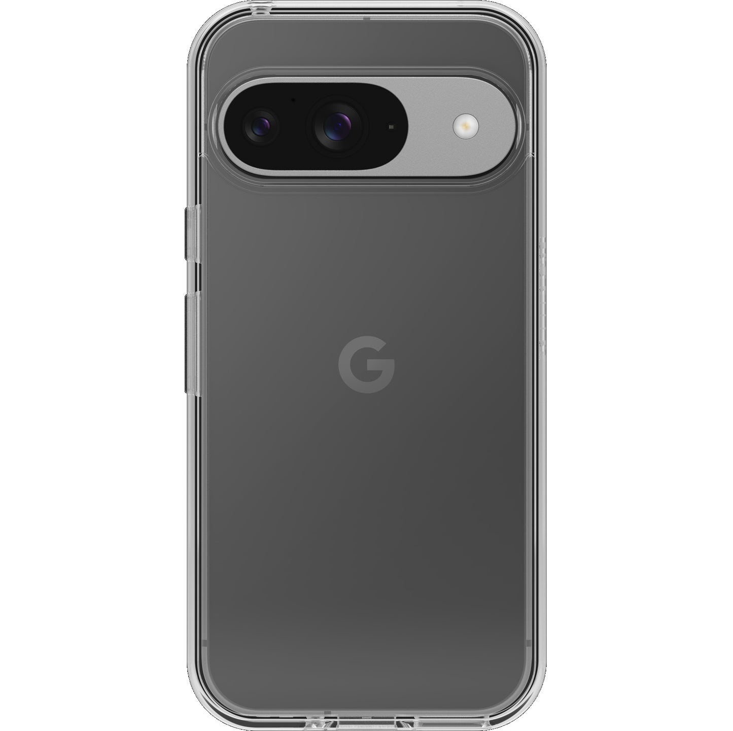 OtterBox Symmetry Clear Google Pixel 9/Pixel 9 Pro (6.3') Case Clear - (77-95619), DROP+ 3X Military Standard, Raised Edges, 7 Years Warranty
