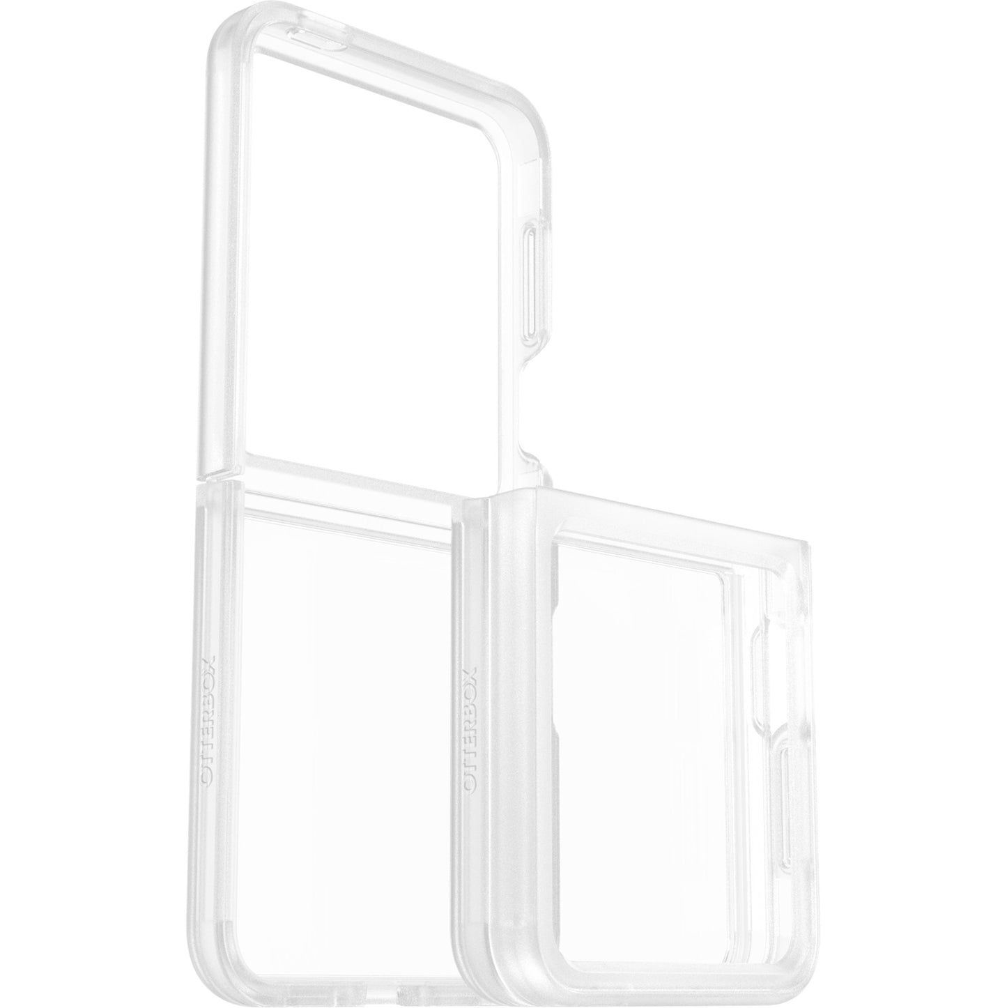 OtterBox Thin Flex Samsung Galaxy Z Flip7 FE 5G / Z Flip6 5G (6.7') Case Clear - (77-95817), Antimicrobial, DROP+ Military Standard, 7 Years Warranty