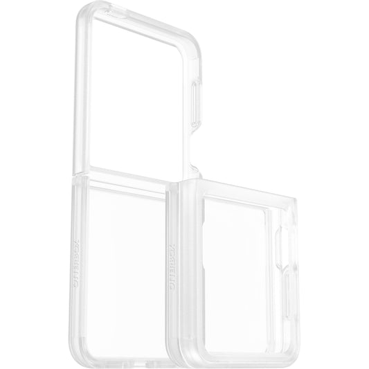 OtterBox Thin Flex Samsung Galaxy Z Flip7 FE 5G / Z Flip6 5G (6.7') Case Clear - (77-95817), Antimicrobial, DROP+ Military Standard, 7 Years Warranty
