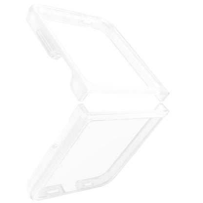 OtterBox Thin Flex Samsung Galaxy Z Flip7 FE 5G / Z Flip6 5G (6.7') Case Clear - (77-95817), Antimicrobial, DROP+ Military Standard, 7 Years Warranty