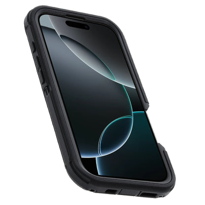 OtterBox Defender MagSafe Apple iPhone 16 Pro Max (6.9') Case Black - (77-95989), DROP+ 7X Military Standard, Tri-Layer,Port Covers, 7 Years Warranty