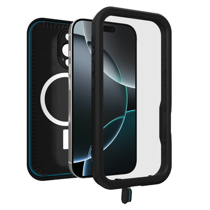 OtterBox FRE MagSafe Apple iPhone 16 Pro Max (6.9') Case Black - (77-96158), DROP+ 5X Military Standard, Built-In Screen Protector, 7 Years Warranty