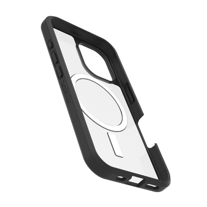 OtterBox React MagSafe Apple iPhone 16 Plus (6.7') Case Clear/Black-(77-96235),DROP+ Military Standard,Hard Case with Soft Grip Edges,7 Years Warranty