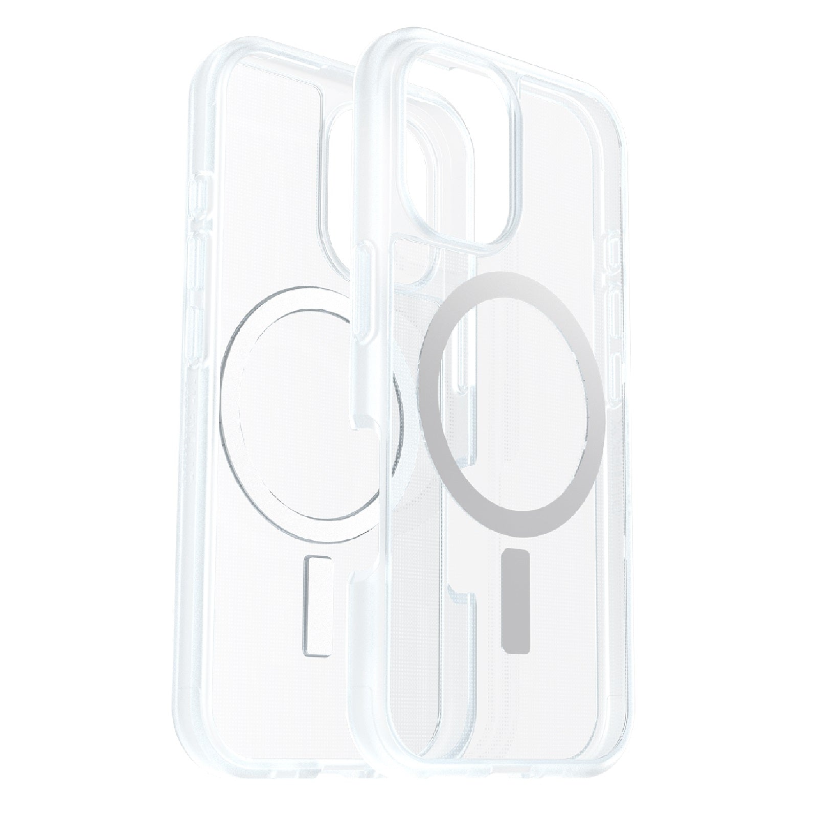 OtterBox React MagSafe Apple iPhone 16 (6.1') Case Clear - (77-96245),DROP+ Military Standard,Hard Case with Soft Grip Edges,7 Years Warranty