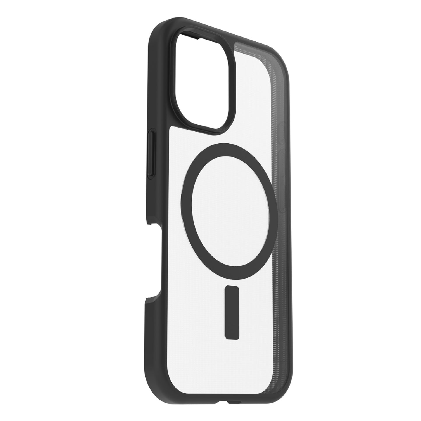 OtterBox React MagSafe Apple iPhone 16 Pro Max (6.9') Case Clear/Black - (77-96259),DROP+ Military Standard, Hard Case with Soft Grip,7 Years Warranty